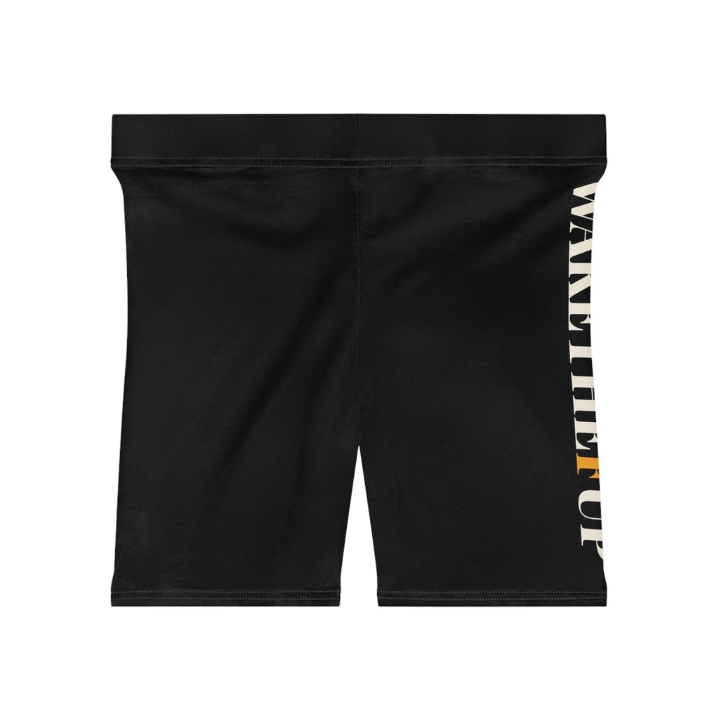 wakethefup Women's Biker Shorts