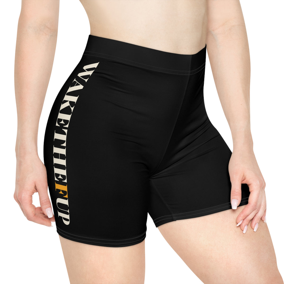 wakethefup Women's Biker Shorts