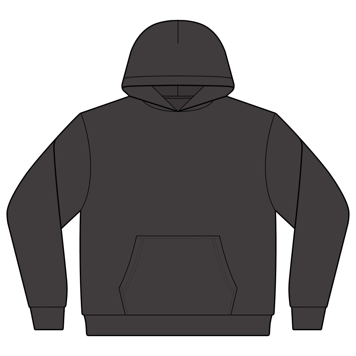 wakethefup Oversized Heavyweight Hoodie